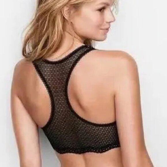 Victoria's Secret Dream Angels SMALL Black Lace Bralette - Picture 4 of 9